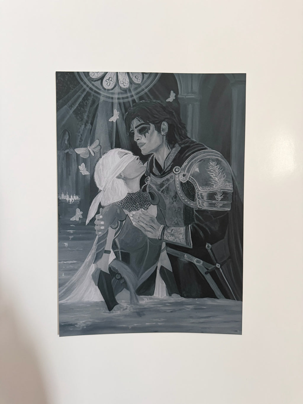 La Phalène, print A4 de L'Art de Clem