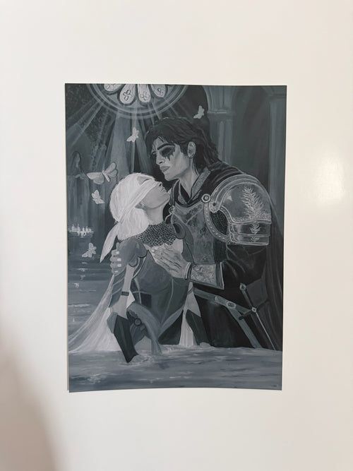 La Phalène, print A4 de L'Art de Clem