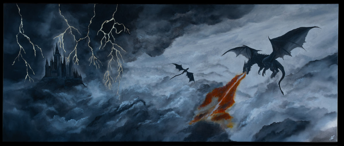Print du tableau Nuit sombre, L'Art de Clem