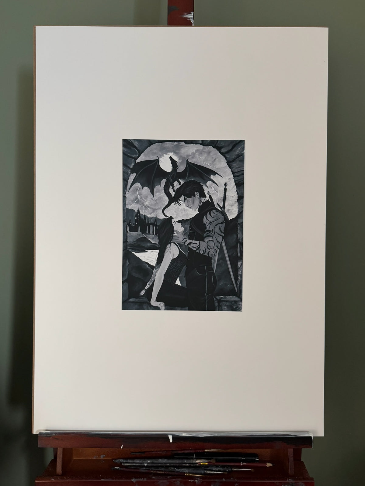 Refuge, print A4 de L'Art de Clem